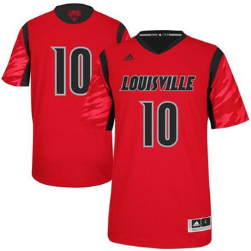 Louisville Cardinals red jersey