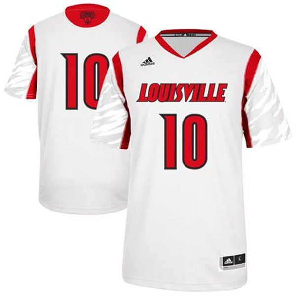 Louisville Cardinals white jersey