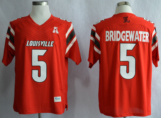 Bridgewater Louisville Cardinals red jersey