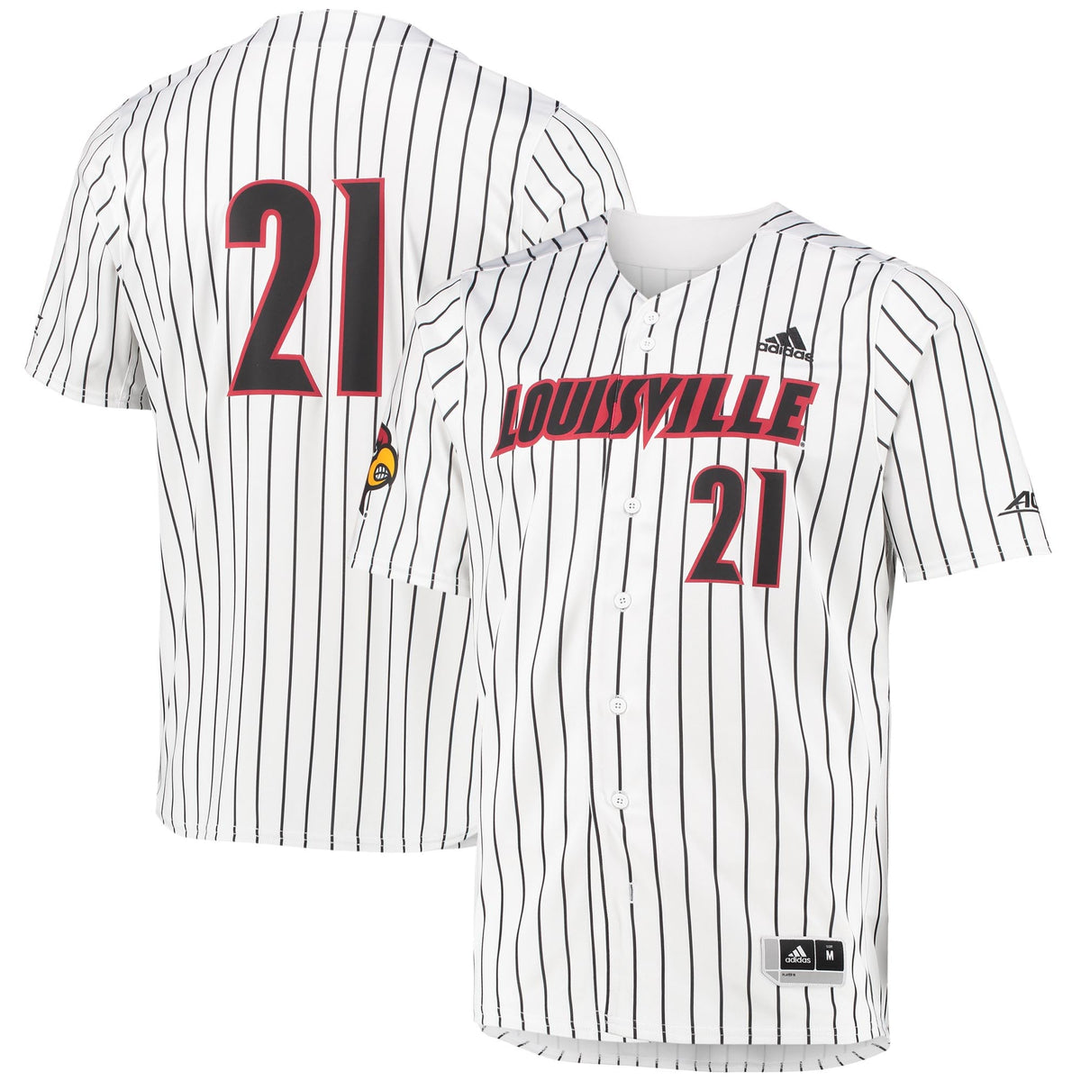 Louisville Cardinals white jersey