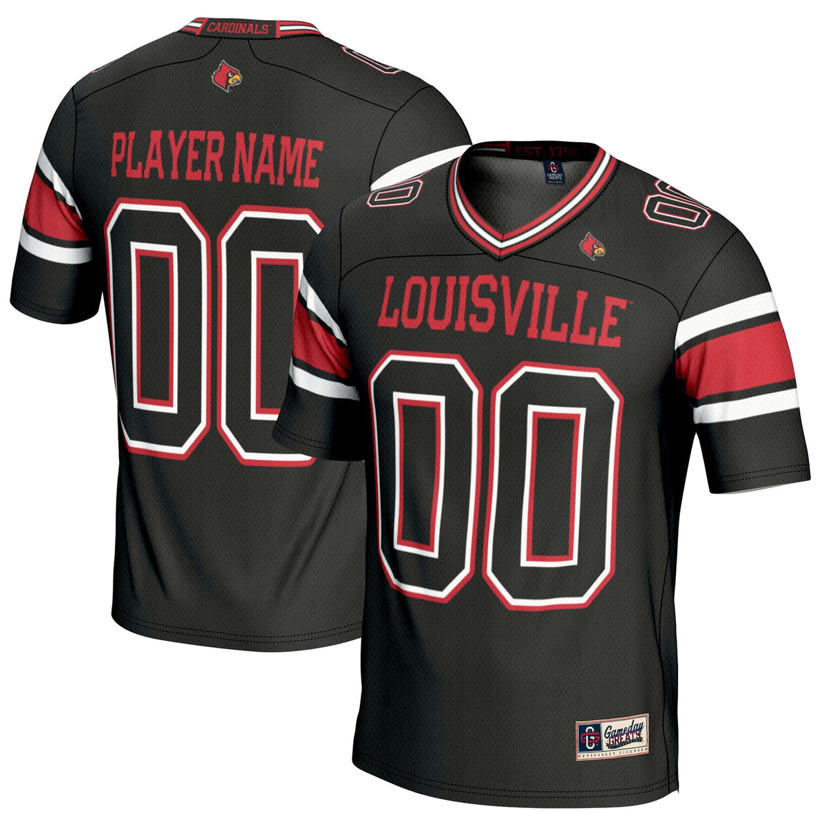 Louisville Cardinals black jersey