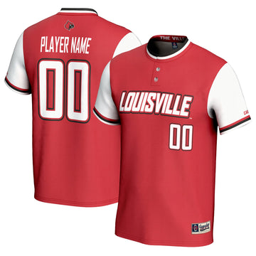 Softball Louisville Cardinals red jersey
