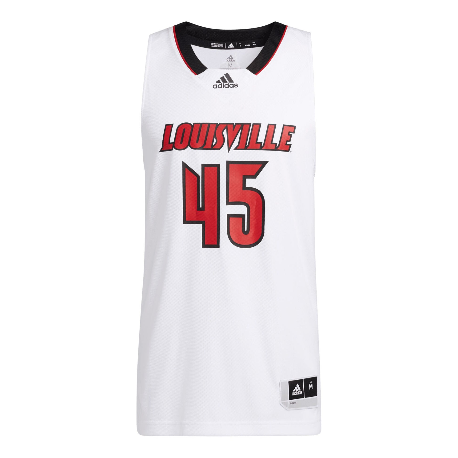 Louisville Cardinals white jersey