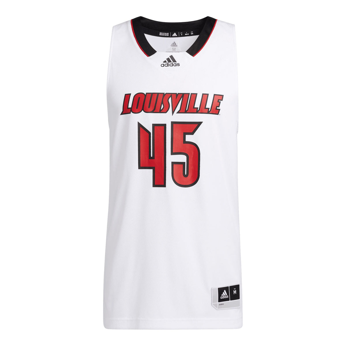Louisville Cardinals white jersey