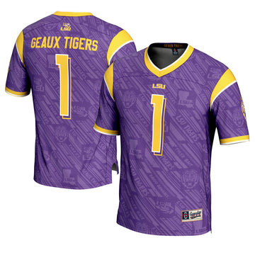 LSU Tigers purple Fashion jersey