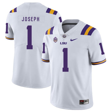 Kelvin Joseph LSU Tigers white jersey