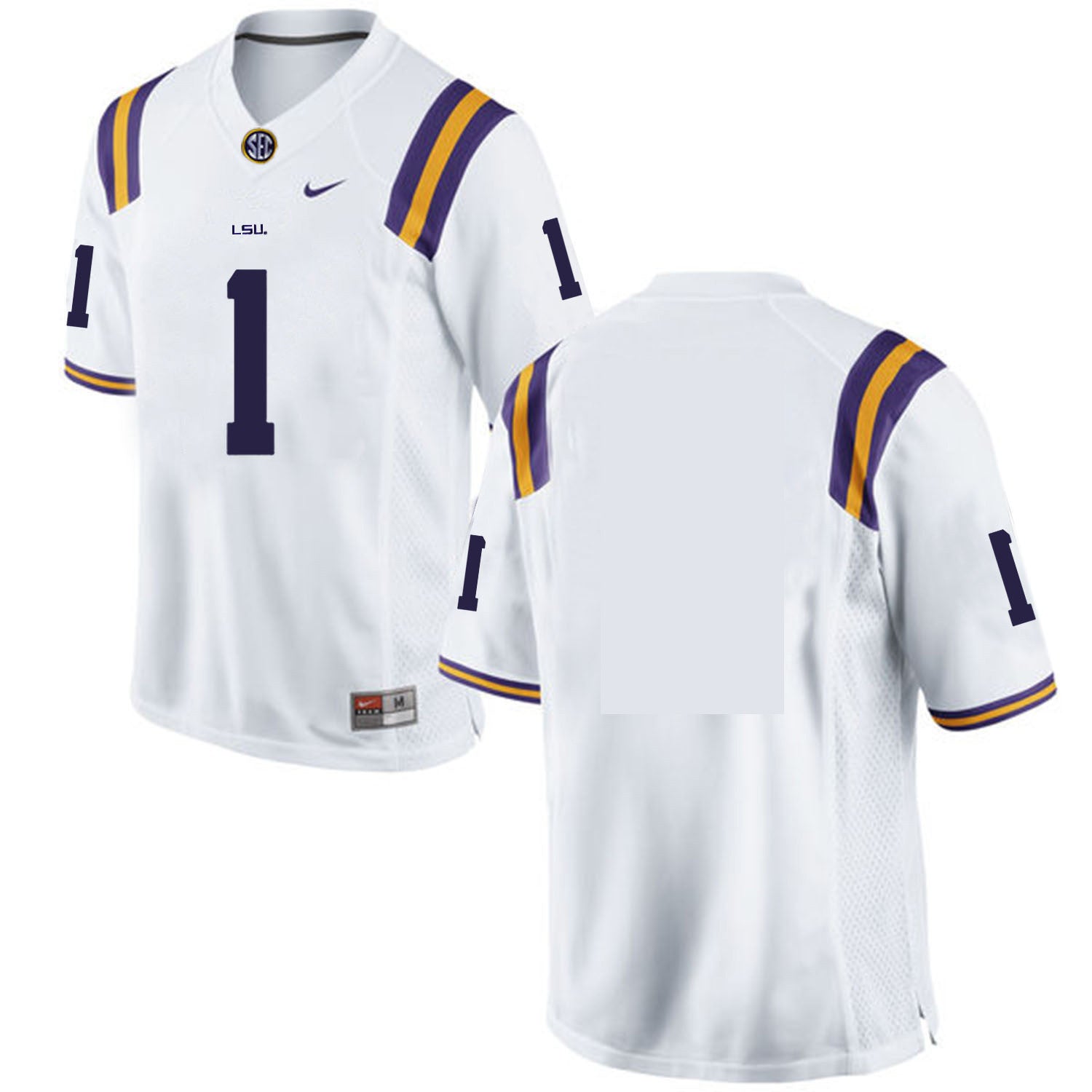 LSU Tigers white jersey