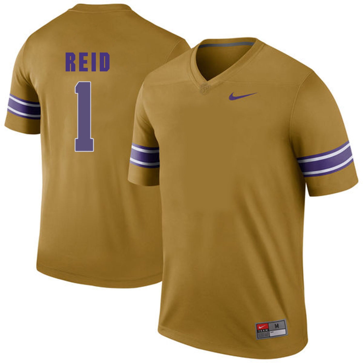 LSU Tigers yellow jersey