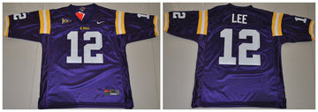 Lee LSU Tigers purple jersey