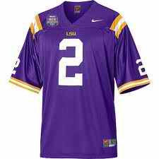 Randle LSU Tigers purple jersey