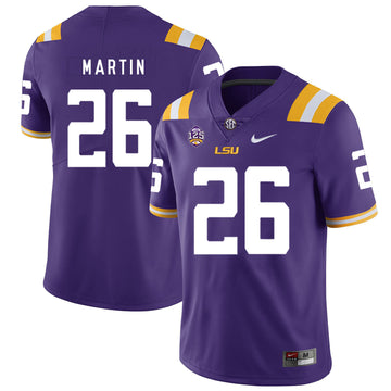 Ronald Martin LSU Tigers purple jersey