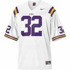 LSU Tigers white jersey