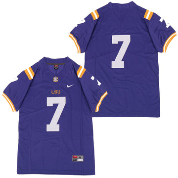 LSU Tigers purple jersey