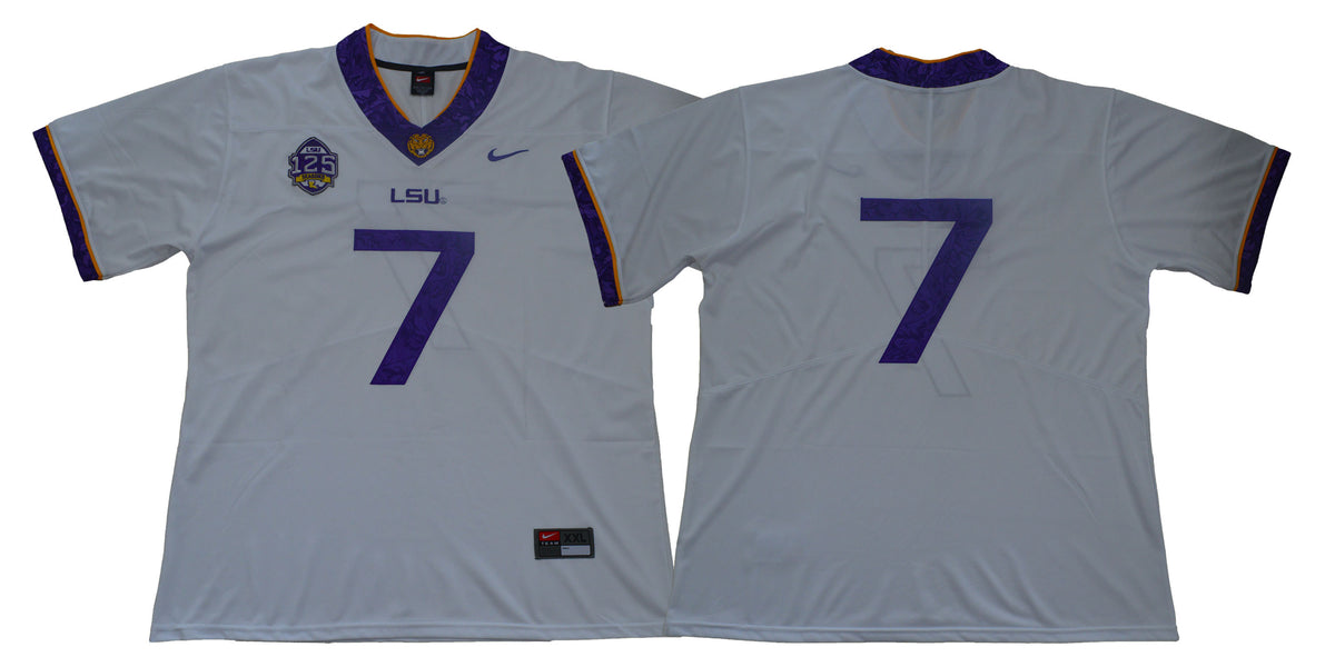 LSU Tigers white jersey