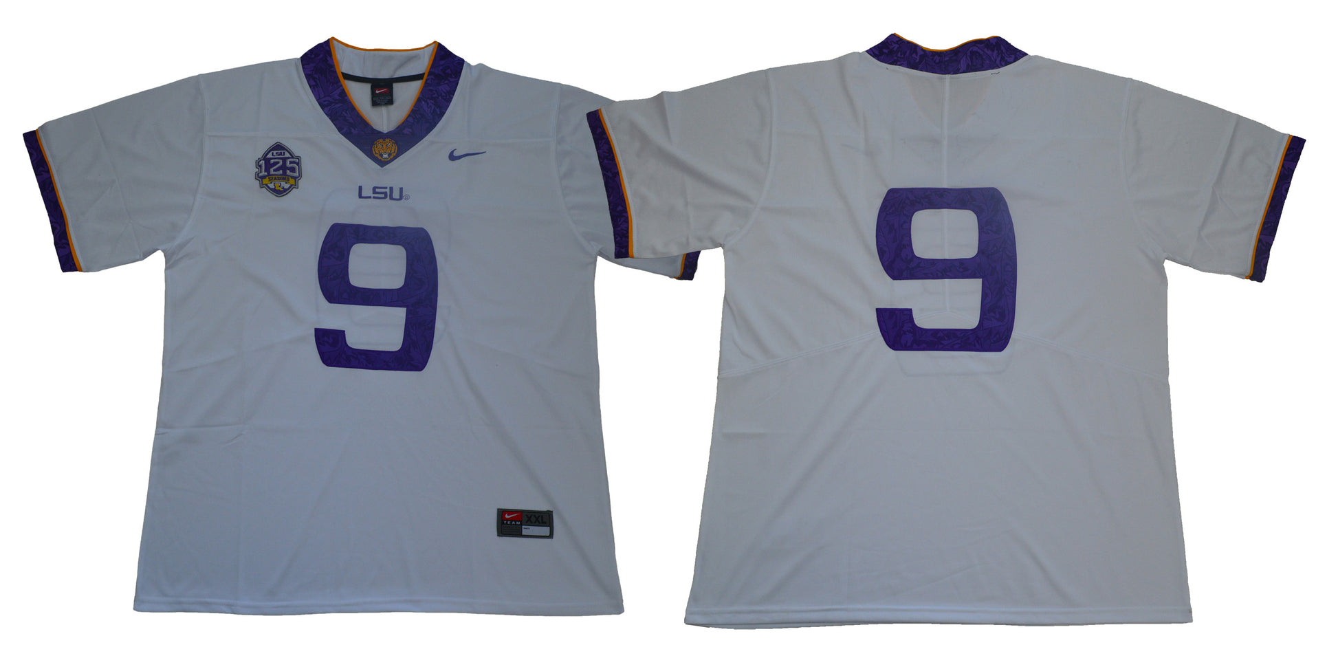 LSU Tigers white jersey