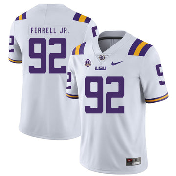 Neil Ferrell Jr LSU Tigers white jersey