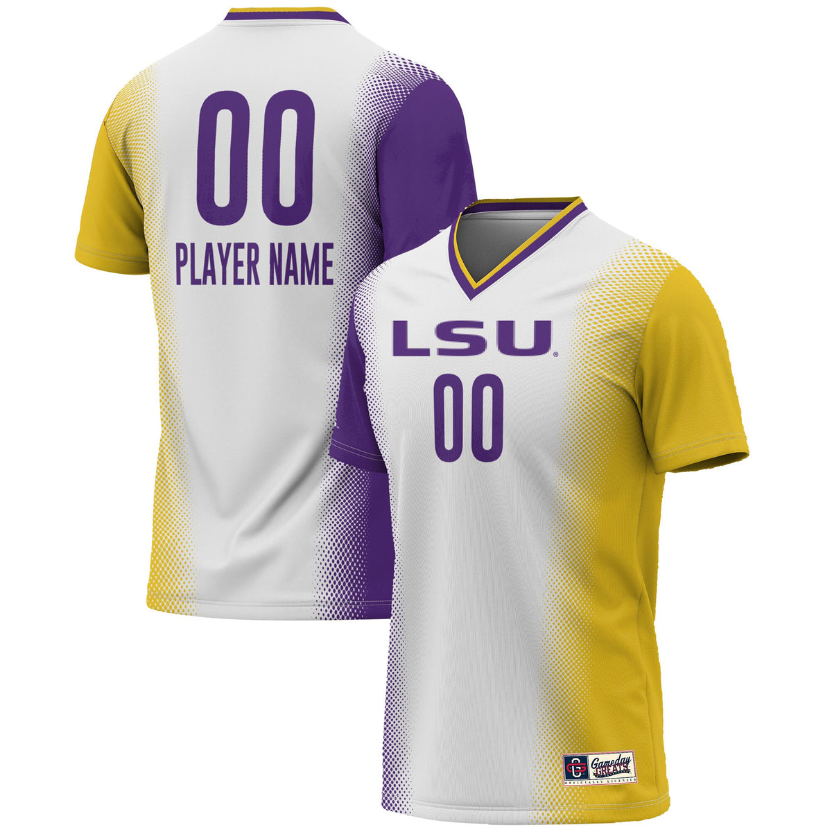 LSU Tigers white jersey