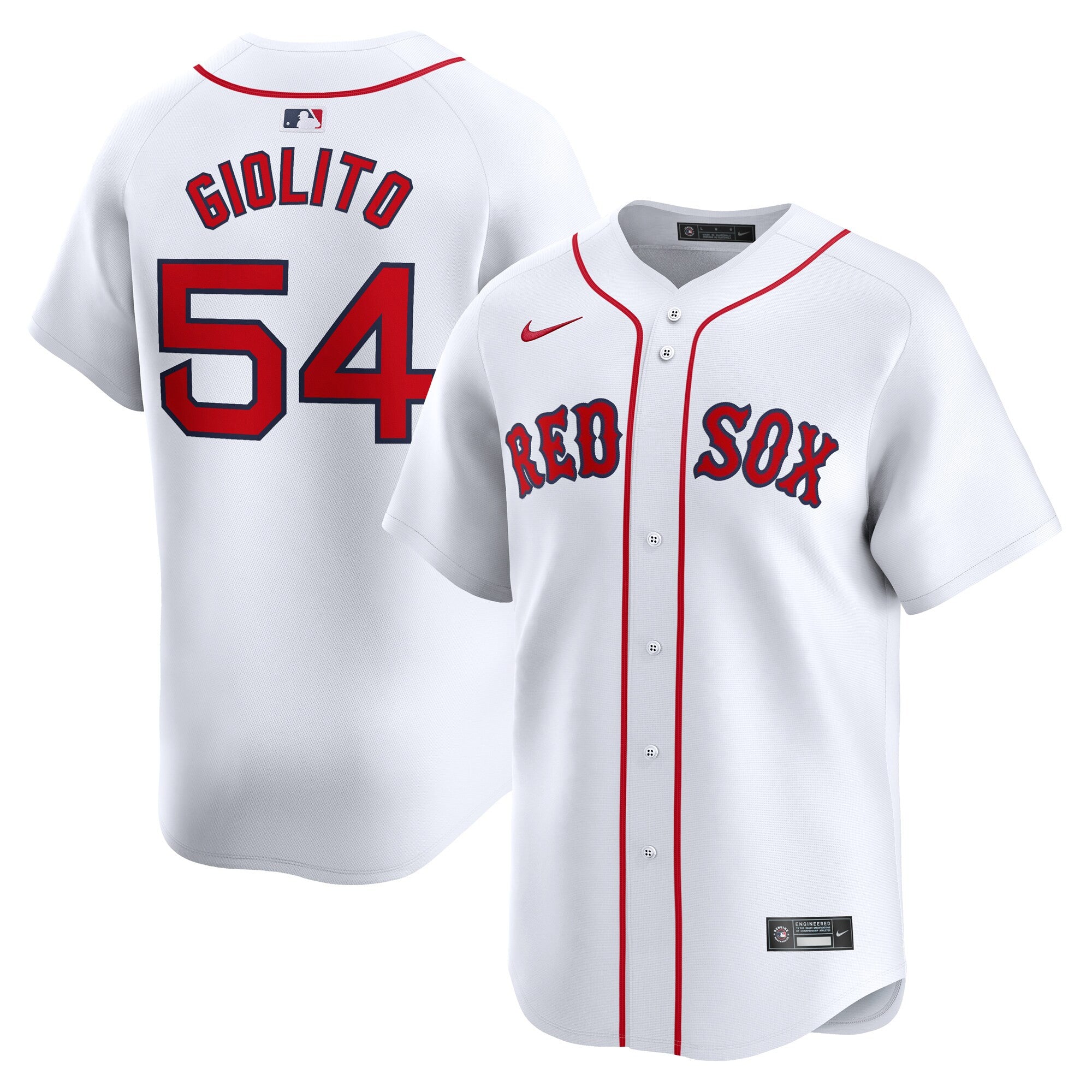 Lucas Giolito Boston Red Sox white Limited jersey