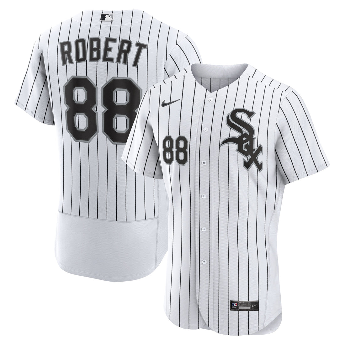 Luis Robert Chicago White Sox white Home jersey