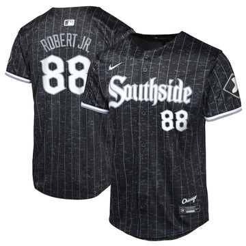 Luis Robert Jr Chicago White Sox black City Connect jersey