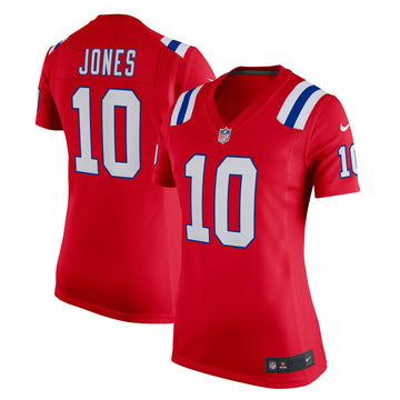 Mac Jones New England Patriots red jersey