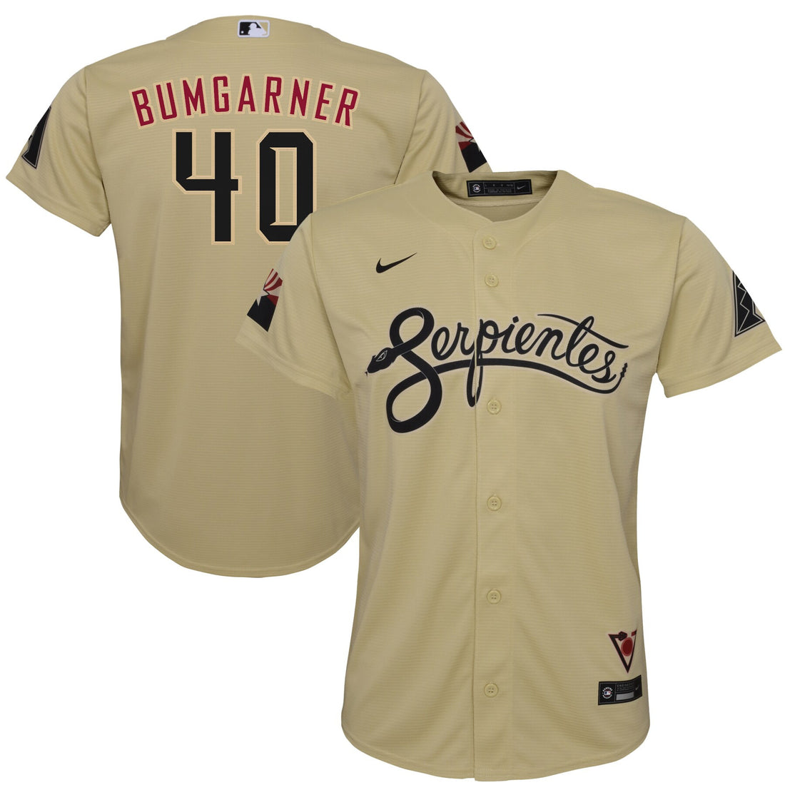 Madison Bumgarner Arizona Diamondbacks City Connect jersey