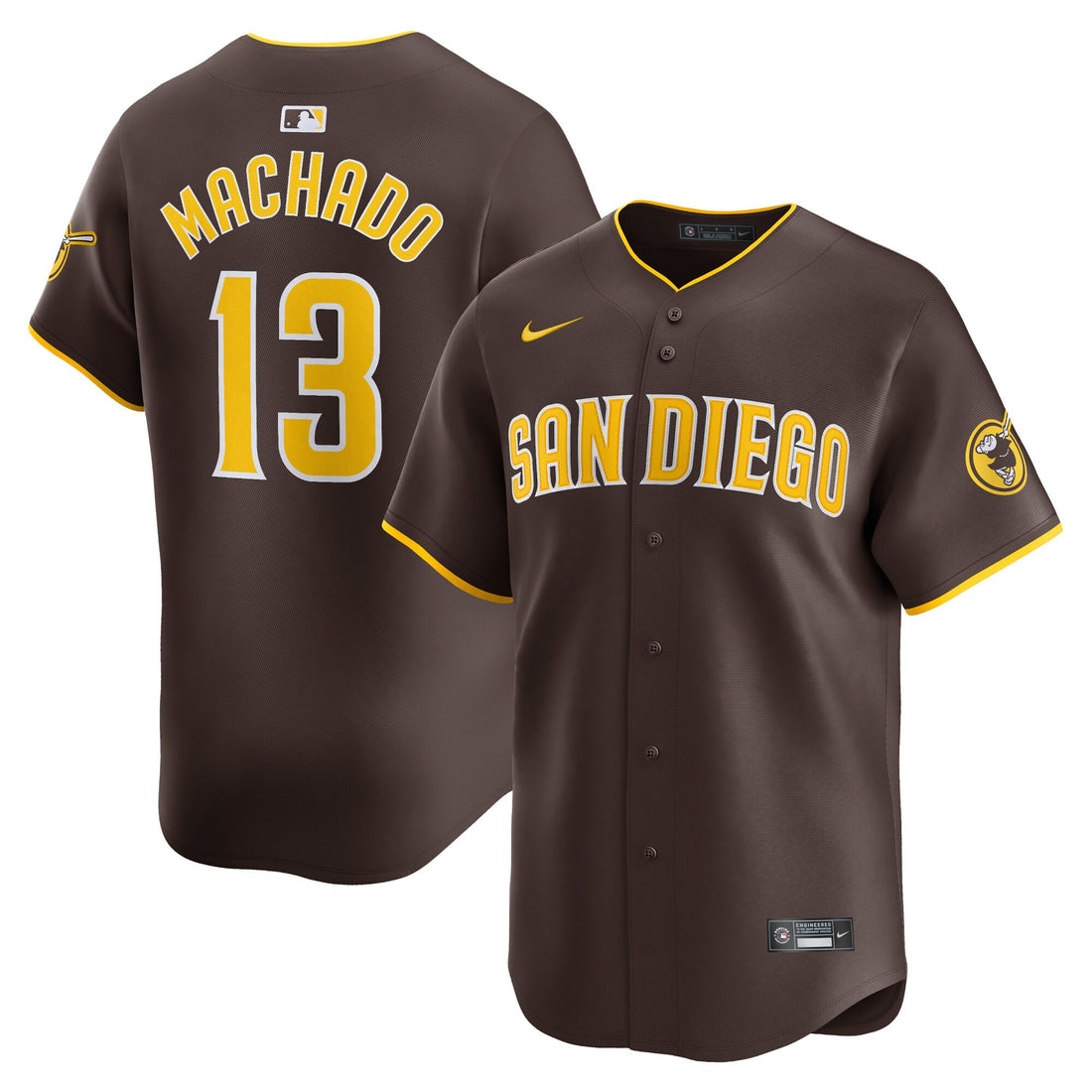 Manny Machado San Diego Padres red Limited jersey