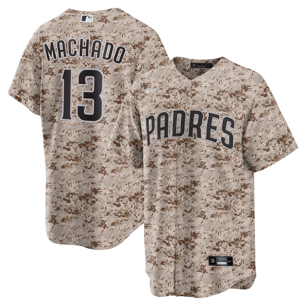 Manny Machado Usmc San Diego Padres camo Alternate jersey