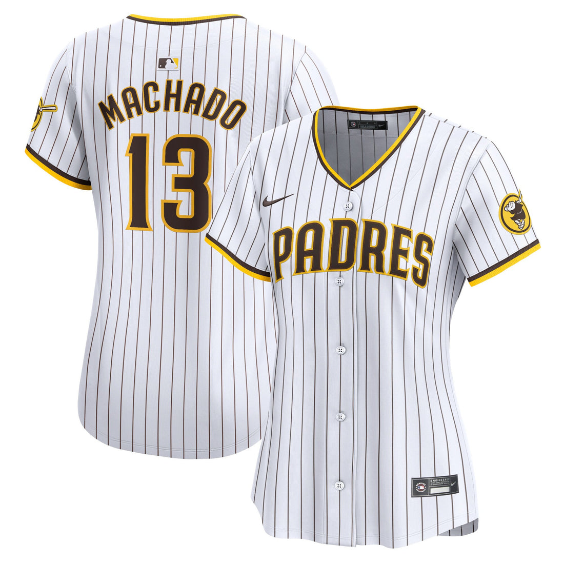 Manny Machado San Diego Padres white Limited jersey