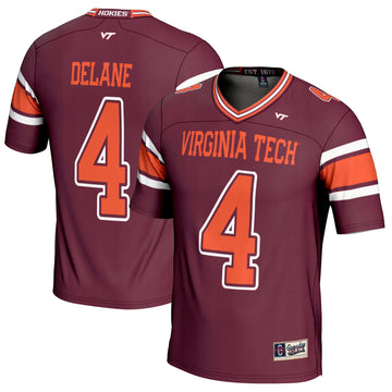 Mansoor Delane Virginia Tech Hokies maroon jersey