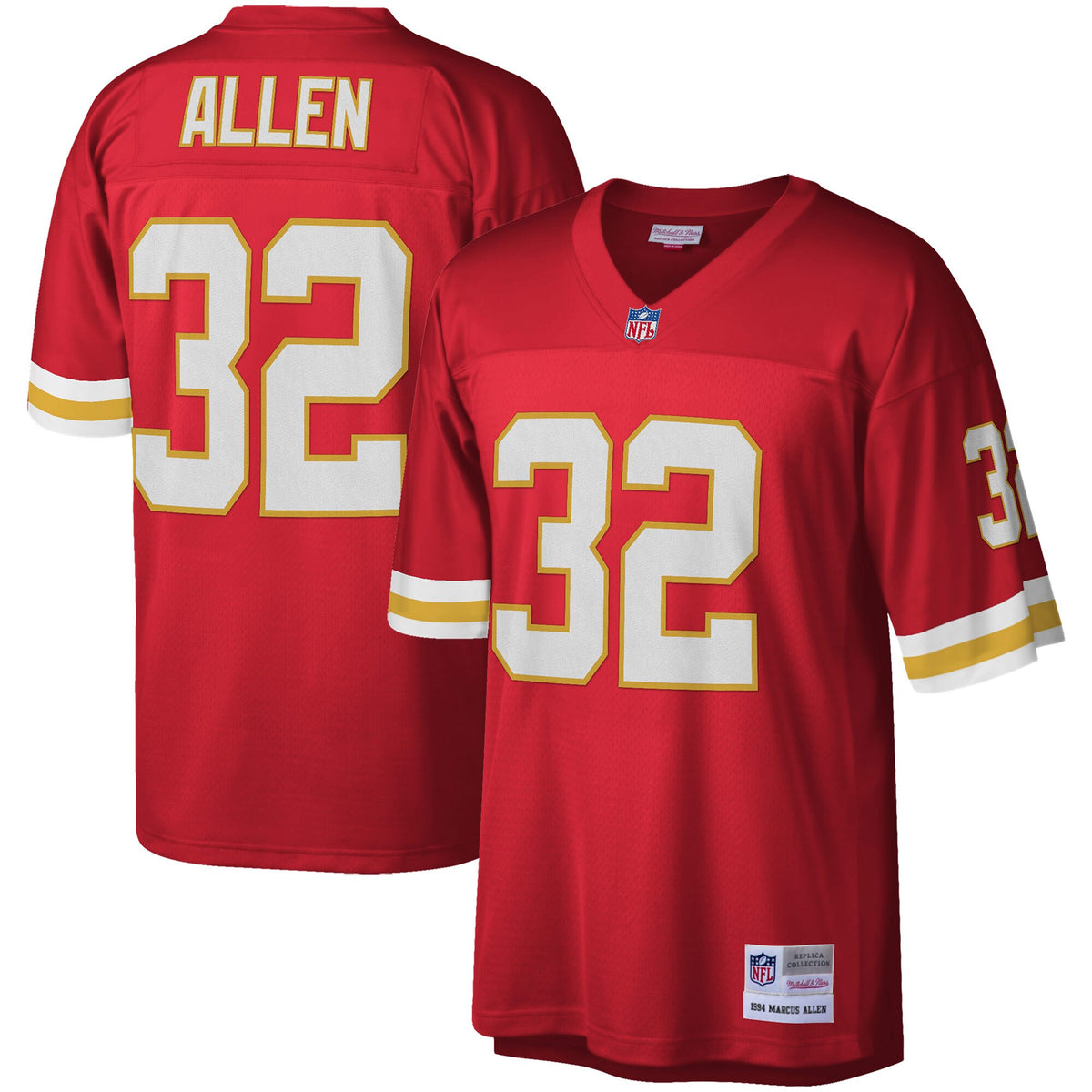 Marcus Allen Kansas City Chiefs red jersey