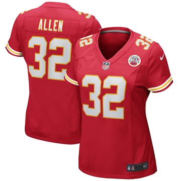 Marcus Allen Kansas City Chiefs red Game jersey