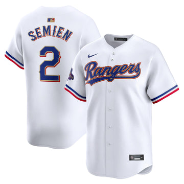 Marcus Semien Texas Rangers gold Limited jersey