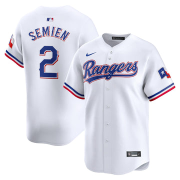 Marcus Semien Texas Rangers white Limited jersey