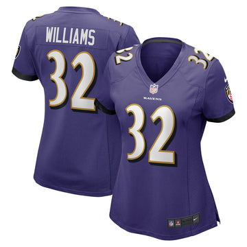 Marcus Williams Baltimore Ravens purple jersey