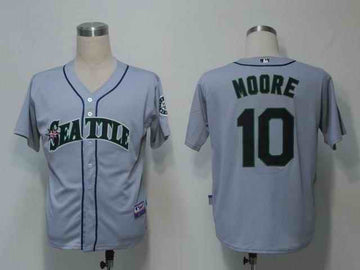 Moore Seattle Mariners grey jersey