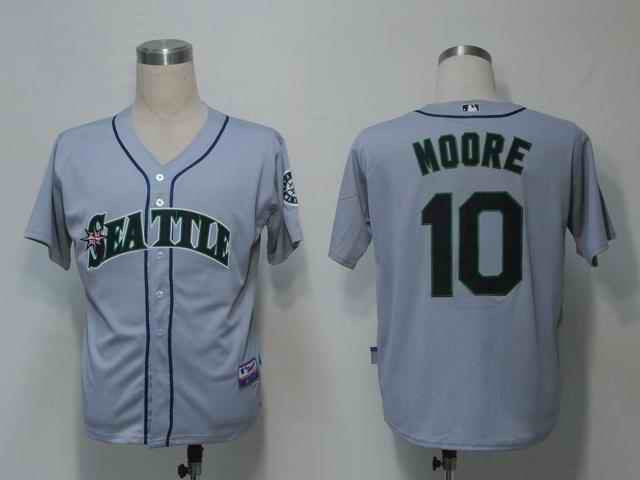 Moore Seattle Mariners grey jersey