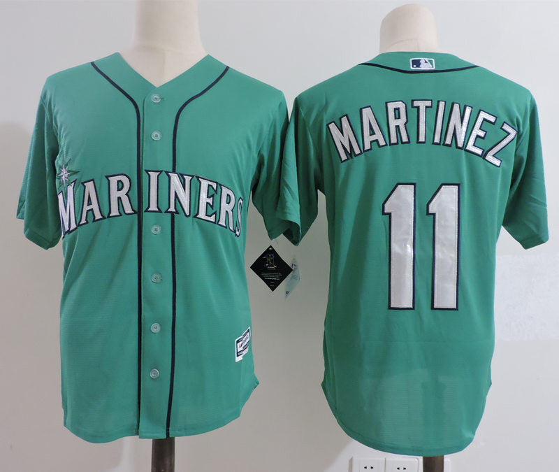 Edgar Martinez Seattle Mariners green jersey