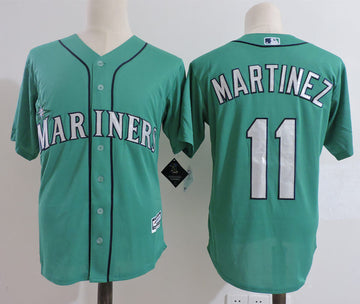 Edgar Martinez Seattle Mariners green jersey