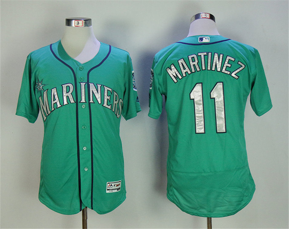 Edgar Martinez Seattle Mariners green jersey