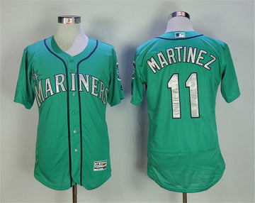 Edgar Martinez Seattle Mariners green jersey