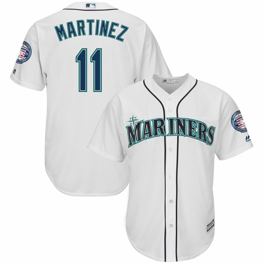 Edgar Martinez Seattle Mariners white jersey