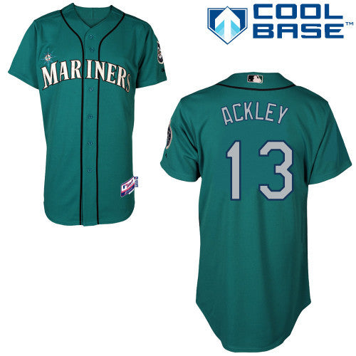 Ackley Seattle Mariners green jersey
