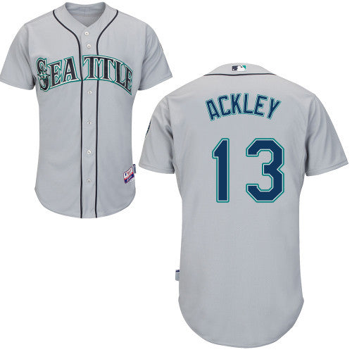 Ackley Seattle Mariners grey jersey