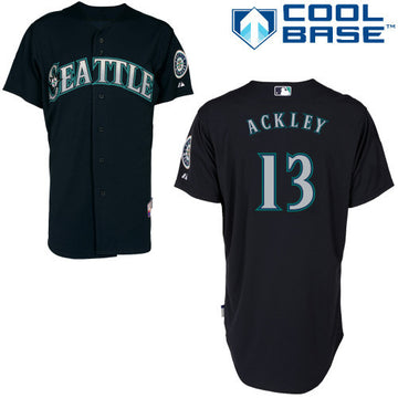 Ackley Seattle Mariners navy jersey