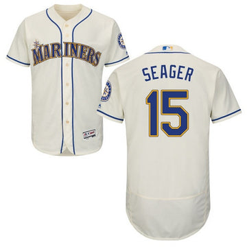 Kyle Seager Seattle Mariners cream jersey