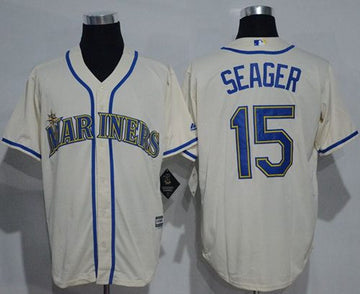 Kyle Seager Seattle Mariners cream jersey