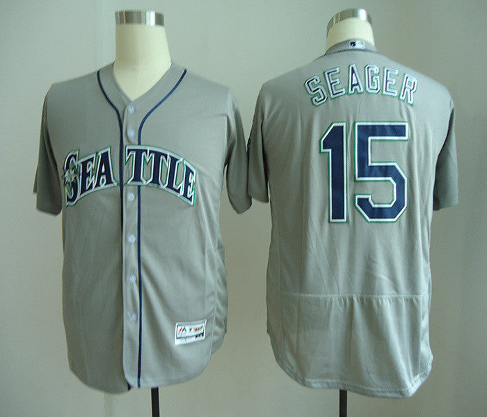 Kyle Seager Seattle Mariners gray jersey