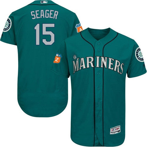 Kyle Seager Seattle Mariners green jersey