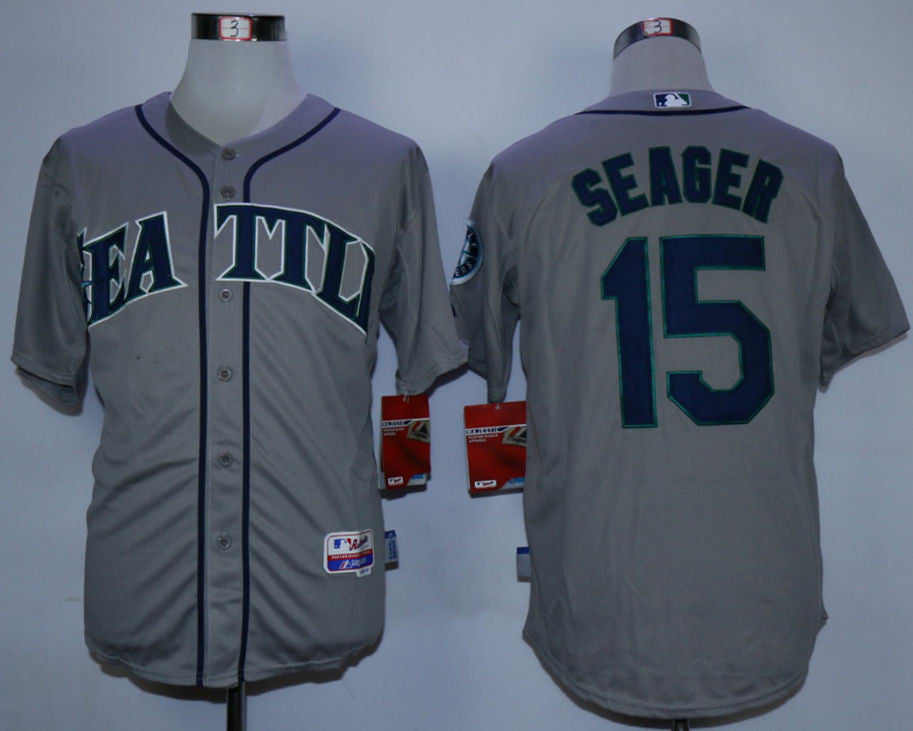 Kyle Seager Seattle Mariners grey jersey